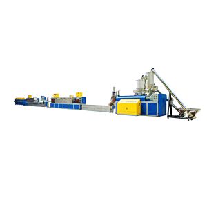 PLC PP Strap Making Machine Extrusion Line Printer Embossing Set