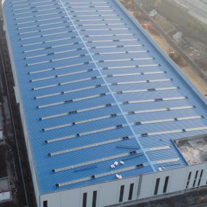 Prefabricated Steel Structure Warehouse Q235B Q355B 50 Years Life