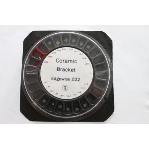 China Simple Operation Ceramic Ortho Brackets , Comfortable Feeling Ceramic Brackets Braces on sale