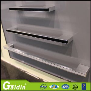 Quality bedroom wardrobe kitchen accessories foggy siver aluminum furniture handle for sale