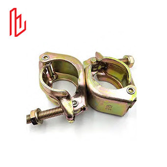 Buy Steel Scaffolding Double Couplers 3mm thick  Scaffold Swivel Coupler Q235B at wholesale prices