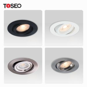 Embedded 10W Satin Nickel Recessed Downlights For Living Room
