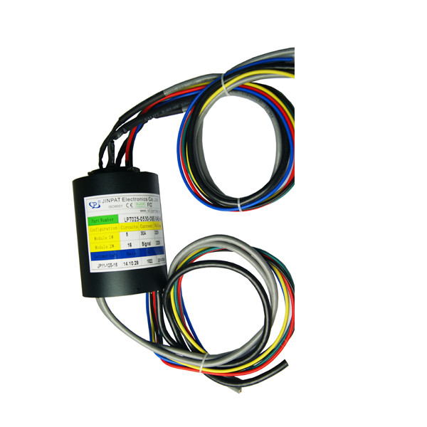 Buy Compact Size Through Hole Slip Ring 5 Circuits Ethernet at wholesale prices