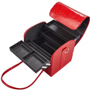 China PU makeup beauty case big capacity on sale