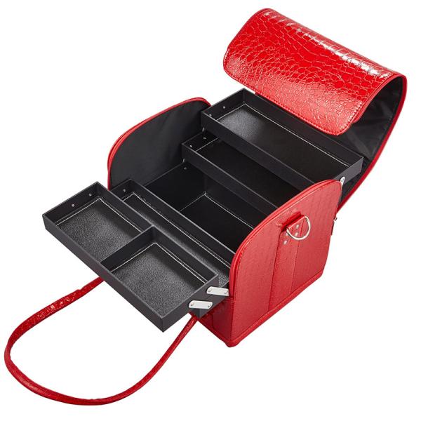 Buy PU makeup beauty case big capacity at wholesale prices