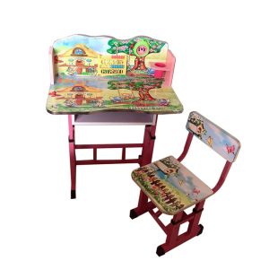 China Childrens Student Study Desk And Chair For Bedroom 33x30x60cm on sale