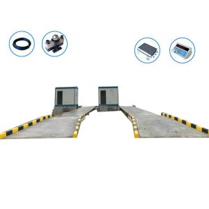 3*10M Grey Truck Scale Weighbridge With Indicator