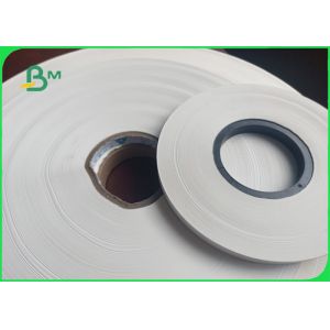 120gsm Inner Food Grade White Straw Paper Width 15MM For Making Paper Straws
