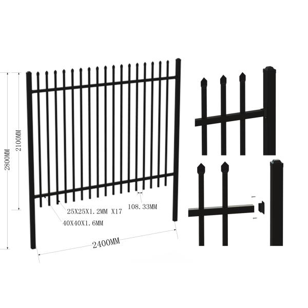 Garrison Fence Panels