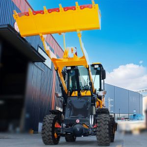CE Approved 4WD Front Small Wheel Loader Multi Color Customized Mini Telescopic