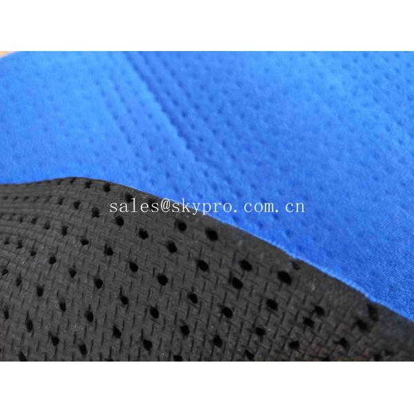 Buy Perforated Elastic SBR Neoprene Sheet Airprene Fabric With Fabric Lamination at wholesale prices