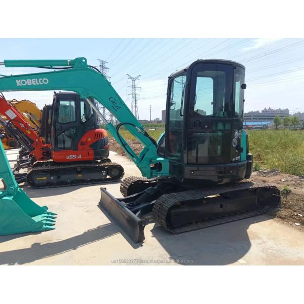 Good Performance 6TON Used Kobelco SK55SR Excavator Hydraulic Construction Machine