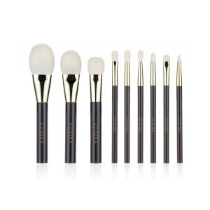 China Vonira Beauty Luxury Professional Makeup Brush Set With Brass Ferrule on sale