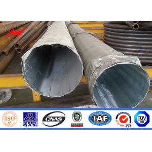15m 450daN Bitumen Diameter 100mm-300mm Electric Galvanized Steel Pole