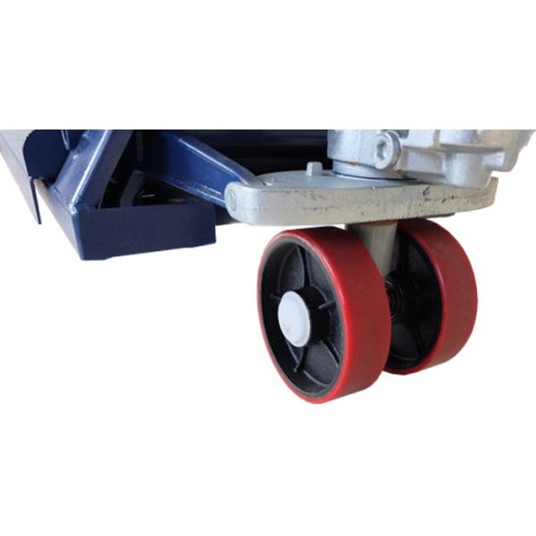 Buy Hydraulic 2000Kg Manual Weight Scale Pallet Truck at wholesale prices