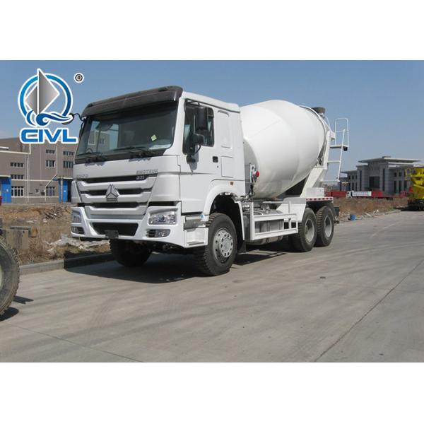 Buy EUROII SINOTRUK HOWO Mobile Mixer Cement Truck LHD 10CBM 290HP Engine 8-10cbm tank body capacity at wholesale prices