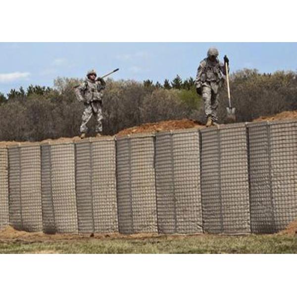 Buy Mil10 Galvanized Welding Military Sand Fill Defensive Barrier 4mm at wholesale prices