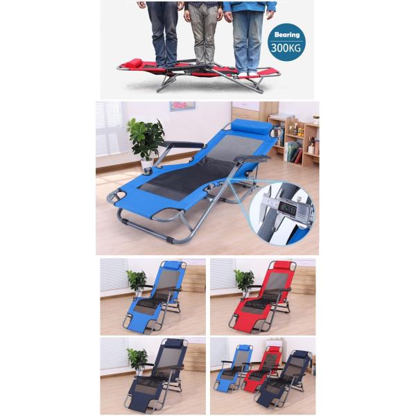 Adjustable Foldable Beach Reclining Zero Gravity Lounge Chair with Y Mail packing