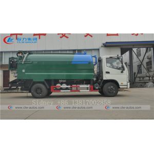 Foton Forland 8000L 4X2 Vacuum Sewage Suction Truck