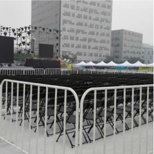OEM ODM Steel Crowd Control Barriers 1.1x2.1m 1.1x2.2m 1.1x2.5m