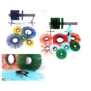 110*400mm Poly Disc Sweeping Brush For Scarab M6 Swivelling Widesweeper