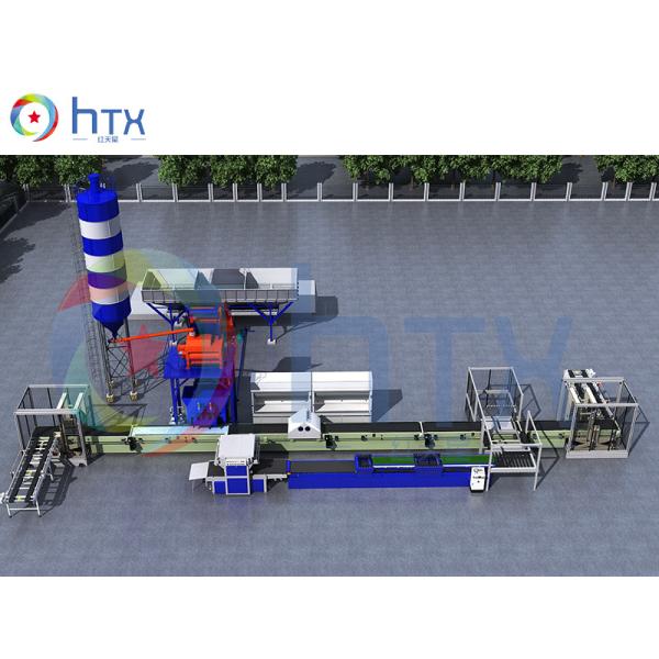 Automatic Mobile Concrete Artificial Stone Slabs Making Machinery Block
