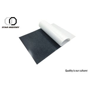Anisotropic Rubber Magnet Sheet Roll , Custom Flexible Magnetic Tape