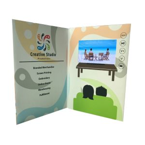 1GB Memory video book with extra page booklet brochure