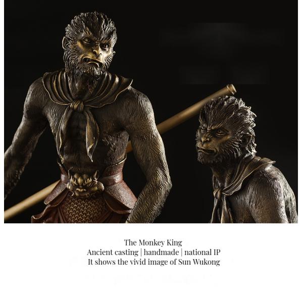 Custom Black Myth Wukong Statue Legends Characters Game Monkey Apes Statues 3d Desktop Art