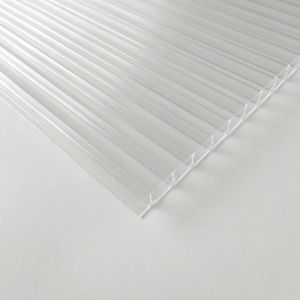 Transparent Blue Hollow Honeycomb Polycarbonate Sheet Different Thickness For