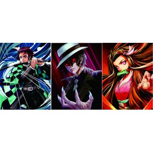 Anime Demon Slayer Flip Effect PET 3D Lenticular Picture