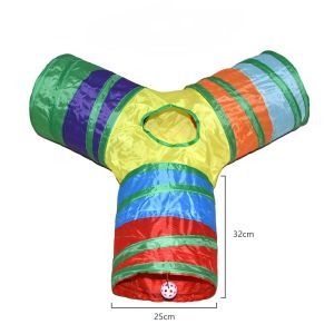 Expandable Cat Tunnel Durable Toys Interactive Tube For Cat