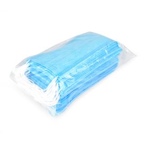CE FDA Certificated 3ply Non Woven Disposable Protective Face Mask With Filter