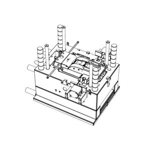OEM / ODM ： Hot Runner Injection Molding & Crystal Right Belt (1*2) No.23187