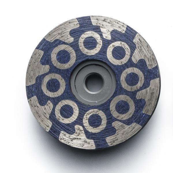 Buy Customized Acceptable 4 inch Diamond Grinding Wheel for Resin Filled Hardware Tools at wholesale prices