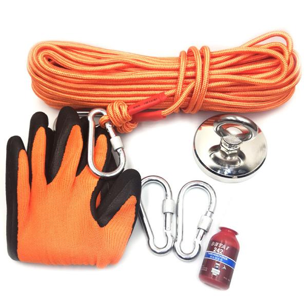 Buy 1000IB Double Sided cup 75mm Neodymium Pot Magnet at wholesale prices