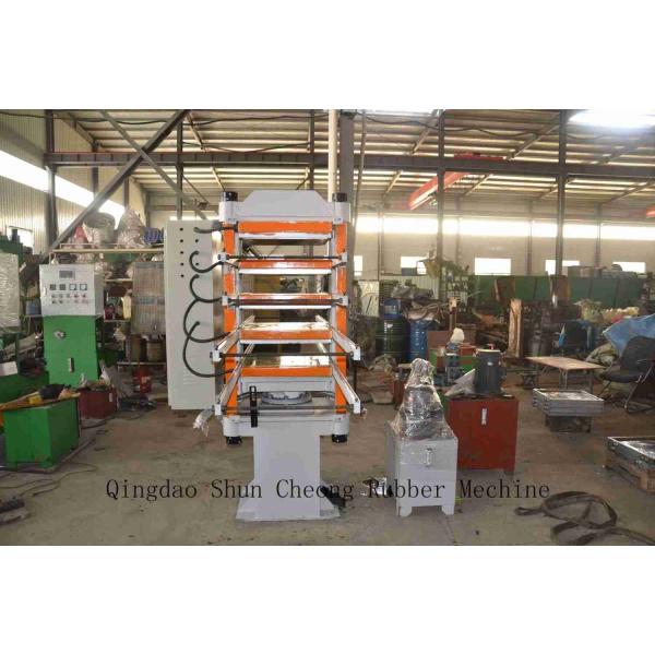 Buy Automatic Hydraulic Heating Rubber Tile Vulcanizing Press at wholesale prices
