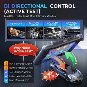 Autel MaxiPRO MP900E MP900 E OBD2 Scanner Diagnostic Tools Bi-Directional Key