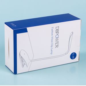 Recyclable Led Lamp Packaging 350gsm Art Paper Box ISO9001