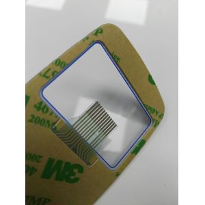 New Design Flat Button Metal Dome Membrane Switch By Silk Screen Ptinting Custom