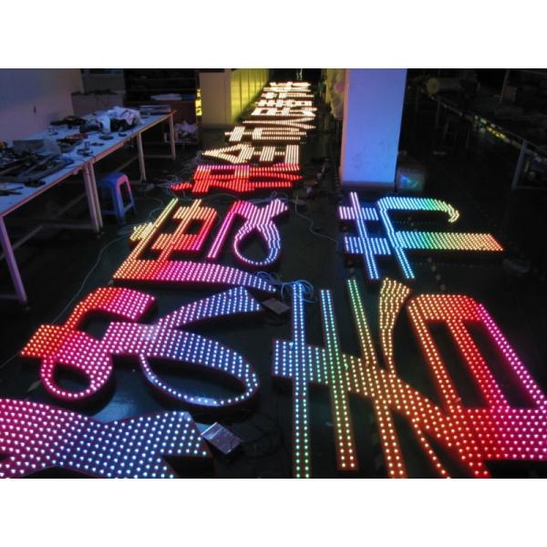 Large Decorative Well Fabricated Surface Lit LED Point Light Outdoor Led Letter Lights