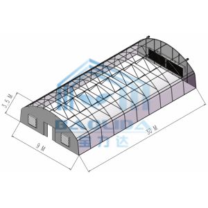 100% Shading LED Grow Herb Greenhouse With Blackout System