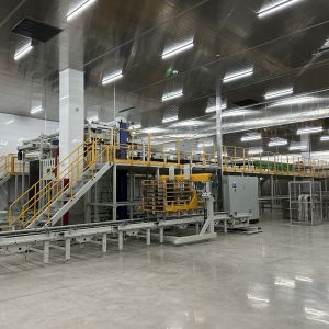 PLC Industrial Full Cans Beverage Palletizer High Speed 15Kw 380V