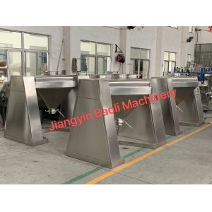 Stainless Steel 304 Square Cone Powder Mixer Machine 400kg Capacity
