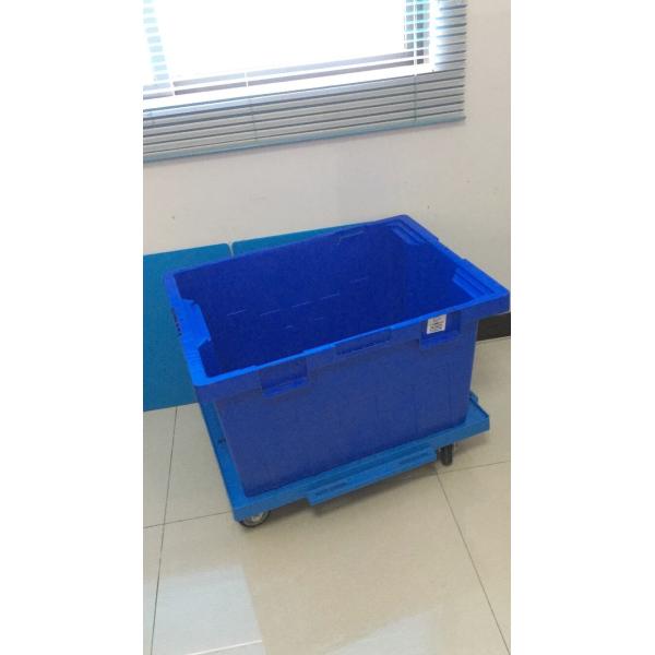 Large Customized Plastic Storage Turover Boxes 800*600mm Multi - Purpose