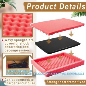 16.7 X 13 X 2.5 Inch Laptop Shipping Box Secure Mailer Box Kraft Mailing Boxes