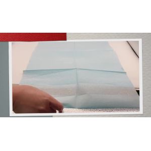 China Wholesale Disposable Adult Bibs Waterproof With PE film on sale