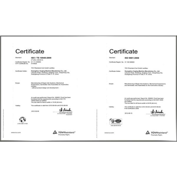 HJ 9 Ton disc brake Axle