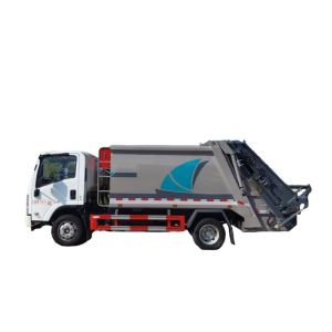 Compressed Garbage Collection 5-10Ton Capacity Garbage Compactor Truck