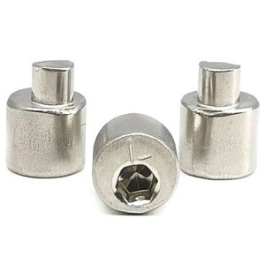 8.5mm Screw Head Height Hexagonal Eccentric Nails 4.5mm Screw Shank Thread